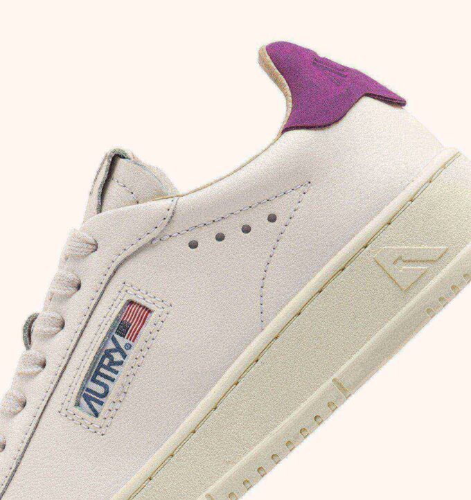 ZAPATILLAS DALLAS LOW EN PIEL COLOR MALVAVISCO Y VIOLETA JACINTO ZAPATILLAS DALLAS LOW EN PIEL COLOR MALVAVISCO Y VIOLETA JACINTO