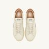 ZAPATILLAS DALLAS LOW EN PIEL MARSHMALLOW Y BROWN SUGAR