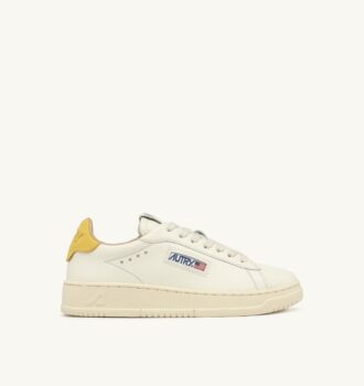 ZAPATILLAS DALLAS LOW EN PIEL MARSHMALLOW Y BUTTERCUP