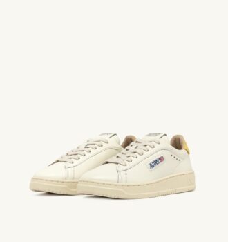 ZAPATILLAS DALLAS LOW EN PIEL MARSHMALLOW Y BUTTERCUP