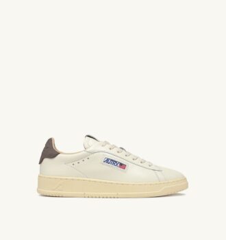 ZAPATILLAS DALLAS LOW EN PIEL MARSHMALLOW Y MOREL