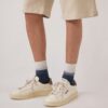 ZAPATILLAS DALLAS LOW EN PIEL MARSHMALLOW Y MOREL
