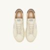 ZAPATILLAS DALLAS LOW EN PIEL MARSHMALLOW Y MOREL