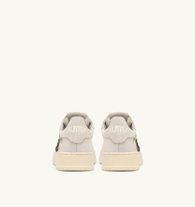 ZAPATILLAS DALLAS LOW ‘FLORAL’ EN ANTE BLANCO ZAPATILLAS DALLAS LOW ‘FLORAL’ EN ANTE BLANCO