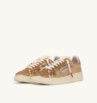 ZAPATILLAS DALLAS LOW ‘SPARKLING’ CON LENTEJUELAS PLATINO