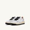 ZAPATILLAS DE GOLF BAJAS EN PIEL BLANCA Y NEGRA