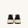 ZAPATILLAS DE PLATAFORMA MEDALIST EN PIEL BLANCA Y NEGRA