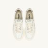 ZAPATILLAS DE PLATAFORMA MEDALIST EN PIEL BLANCA Y NEGRA