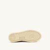 ZAPATILLAS DE PLATAFORMA MEDALIST EN PIEL BLANCA Y PLATA METALIZADA ZAPATILLAS DE PLATAFORMA MEDALIST EN PIEL BLANCA Y PLATA METALIZADA