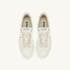 ZAPATILLAS DE PLATAFORMA MEDALIST EN PIEL BLANCA Y ROSA POLVO ZAPATILLAS DE PLATAFORMA MEDALIST EN PIEL BLANCA Y ROSA POLVO