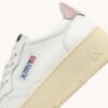 ZAPATILLAS DE PLATAFORMA MEDALIST EN PIEL BLANCA Y ROSA POLVO ZAPATILLAS DE PLATAFORMA MEDALIST EN PIEL BLANCA Y ROSA POLVO