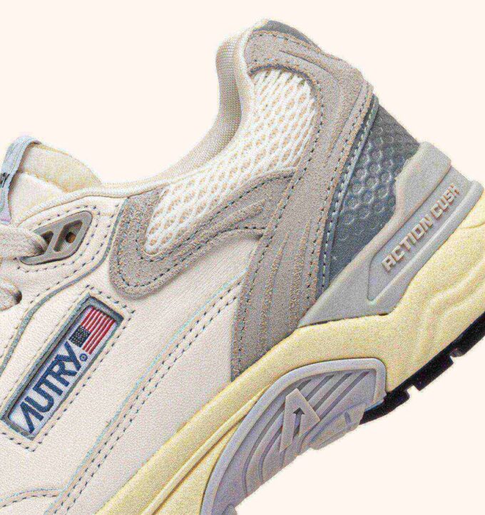 ZAPATILLAS HYPERWAY DE ANTE Y MALLA BLANCOS Y GRISES ZAPATILLAS HYPERWAY DE ANTE Y MALLA BLANCOS Y GRISES