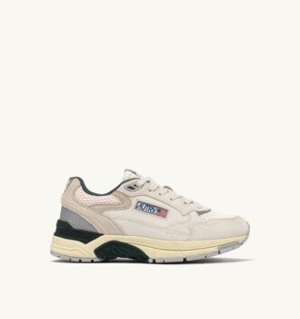ZAPATILLAS HYPERWAY DE MALLA Y ANTE BLANCO Y ROSA