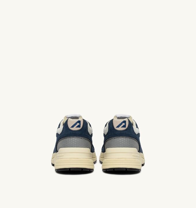ZAPATILLAS HYPERWAY EN ANTE Y MALLA EN AZUL ENSIGN Y PLATEADO ZAPATILLAS HYPERWAY EN ANTE Y MALLA EN AZUL ENSIGN Y PLATEADO
