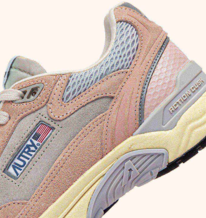 ZAPATILLAS HYPERWAY EN ANTE Y MALLA EN COLOR ROSA POLVO Y PLATEADO ZAPATILLAS HYPERWAY EN ANTE Y MALLA EN COLOR ROSA POLVO Y PLATEADO