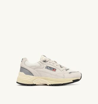 ZAPATILLAS HYPERWAY EN MALLA Y ANTE BLANCO Y PLATEADO