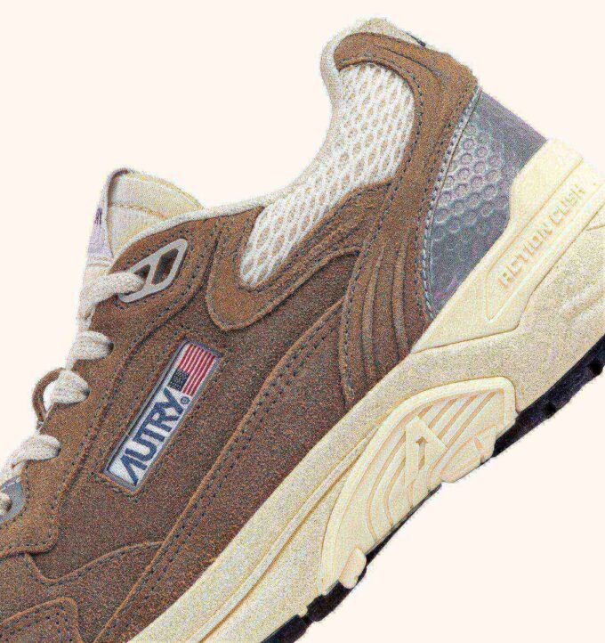 ZAPATILLAS HYPERWAY EN MALLA Y ANTE COLOR CIGARRO Y PLATA ZAPATILLAS HYPERWAY EN MALLA Y ANTE COLOR CIGARRO Y PLATA