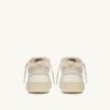 ZAPATILLAS MED-WAY DE PIEL Y BORREGO COLOR BLANCO Y MALVAVISCO ZAPATILLAS MED-WAY DE PIEL Y BORREGO COLOR BLANCO Y MALVAVISCO