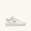 ZAPATILLAS MED-WAY EN PIEL COLOR MALVAVISCO Y BLANCO ZAPATILLAS MED-WAY EN PIEL COLOR MALVAVISCO Y BLANCO