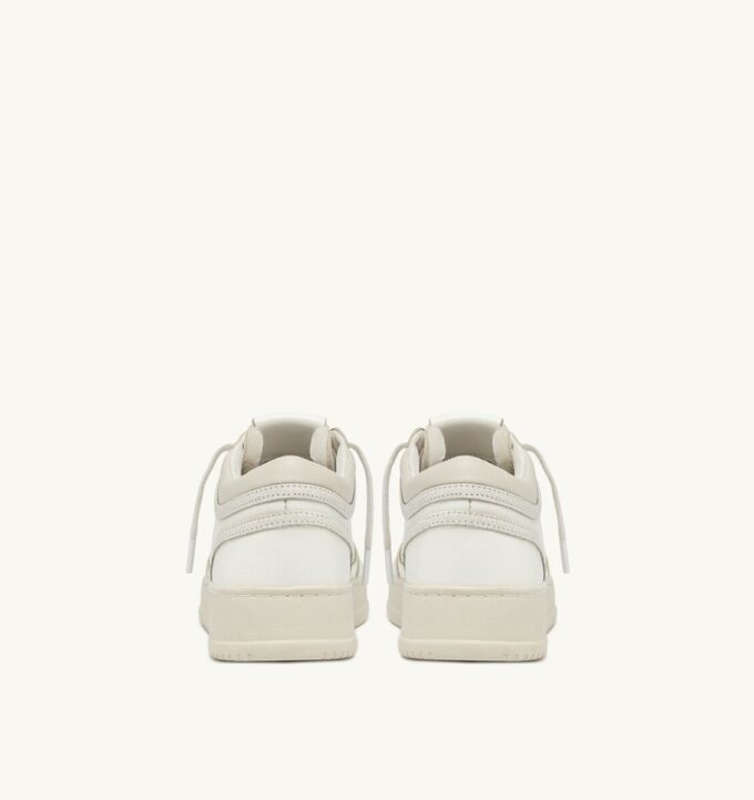 ZAPATILLAS MED-WAY EN PIEL COLOR MALVAVISCO Y BLANCO ZAPATILLAS MED-WAY EN PIEL COLOR MALVAVISCO Y BLANCO