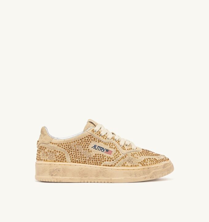 ZAPATILLAS MEDALIST LOW ‘CRYSTAL’ CON MICRO DIAMANTES DE IMITACIÓN BRONCE ZAPATILLAS MEDALIST LOW ‘CRYSTAL’ CON MICRO DIAMANTES DE IMITACIÓN BRONCE