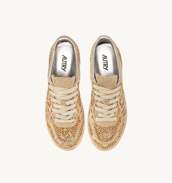 ZAPATILLAS MEDALIST LOW ‘CRYSTAL’ CON MICRO DIAMANTES DE IMITACIÓN BRONCE ZAPATILLAS MEDALIST LOW ‘CRYSTAL’ CON MICRO DIAMANTES DE IMITACIÓN BRONCE
