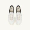 ZAPATILLAS MEDALIST LOW ‘MAISON KITSUNÉ’ DE PIEL BLANCA Y AZUL ZAPATILLAS MEDALIST LOW ‘MAISON KITSUNÉ’ DE PIEL BLANCA Y AZUL