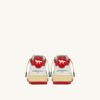 ZAPATILLAS MEDALIST LOW ‘MAISON KITSUNÉ’ DE PIEL BLANCA Y ROJO ARCILLA ZAPATILLAS MEDALIST LOW ‘MAISON KITSUNÉ’ DE PIEL BLANCA Y ROJO ARCILLA