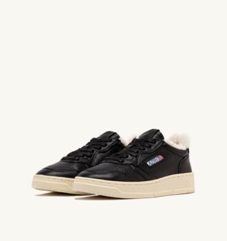 ZAPATILLAS MEDALIST LOW SUPER SOFT DE PIEL NEGRA