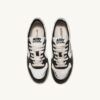 ZAPATILLAS MEDALIST LOW SUPER VINTAGE DE PIEL BLANCA, NEGRA Y PLATEADA ZAPATILLAS MEDALIST LOW SUPER VINTAGE DE PIEL BLANCA, NEGRA Y PLATEADA