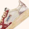 ZAPATILLAS MEDALIST LOW SUPER VINTAGE DE PIEL CEPILLADA ROJA Y ROSA ZAPATILLAS MEDALIST LOW SUPER VINTAGE DE PIEL CEPILLADA ROJA Y ROSA