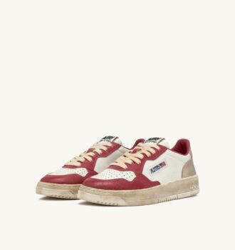 ZAPATILLAS MEDALIST LOW SUPER VINTAGE EN BLANCO ROSA Y COBRE