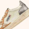 ZAPATILLAS MEDALIST LOW SUPER VINTAGE EN PIEL CEPILLADA NARANJA Y GUN METAL ZAPATILLAS MEDALIST LOW SUPER VINTAGE EN PIEL CEPILLADA NARANJA Y GUN METAL
