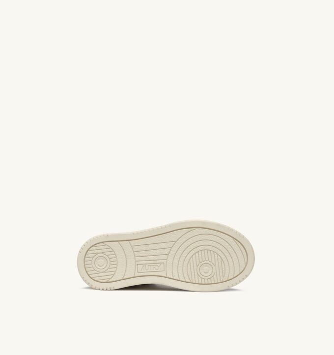 ZAPATILLAS MEDALIST PARA NIÑOS DE MEDIANA CINTURA EN PIEL BLANCA, MARRÓN Y ROSA ZAPATILLAS MEDALIST PARA NIÑOS DE MEDIANA CINTURA EN PIEL BLANCA, MARRÓN Y ROSA