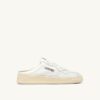 ZAPATILLAS MULE MEDALIST DE PIEL NAPA BLANCA ZAPATILLAS MULE MEDALIST DE PIEL NAPA BLANCA