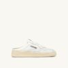 ZAPATILLAS MULE MEDALIST DE PIEL NAPA BLANCA ZAPATILLAS MULE MEDALIST DE PIEL NAPA BLANCA