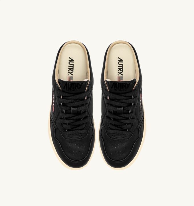 ZAPATILLAS MULE MEDALIST DE PIEL NAPA NEGRA ZAPATILLAS MULE MEDALIST DE PIEL NAPA NEGRA