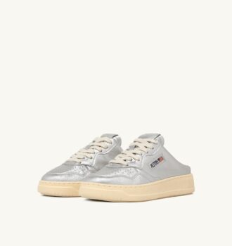 ZAPATILLAS MULE MEDALIST DE PIEL NAPA PLATEADA ZAPATILLAS MULE MEDALIST DE PIEL NAPA PLATEADA