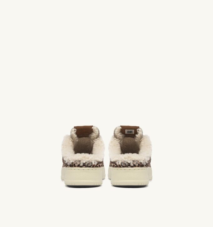 ZAPATILLAS MULE MEDALIST EN EFECTO DE PELO DE PONI LEOPARDO Y BORREGO ZAPATILLAS MULE MEDALIST EN EFECTO DE PELO DE PONI LEOPARDO Y BORREGO