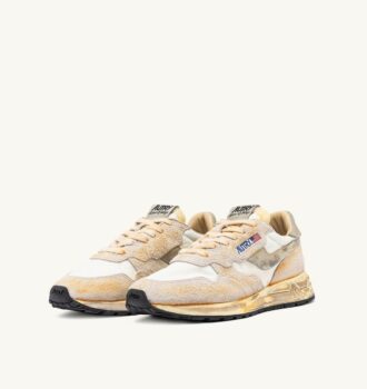 ZAPATILLAS REELWIND SUPER VINTAGE DE NYLON NATURAL Y ANTE