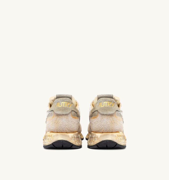 ZAPATILLAS REELWIND SUPER VINTAGE DE NYLON NATURAL Y ANTE ZAPATILLAS REELWIND SUPER VINTAGE DE NYLON NATURAL Y ANTE