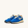 ZAPATILLAS REELWIND SUPER VINTAGE DE NYLON Y ANTE AZULES ZAPATILLAS REELWIND SUPER VINTAGE DE NYLON Y ANTE AZULES