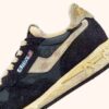 ZAPATILLAS REELWIND SUPER VINTAGE DE NYLON Y ANTE NEGROS ZAPATILLAS REELWIND SUPER VINTAGE DE NYLON Y ANTE NEGROS