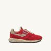 ZAPATILLAS REELWIND SUPER VINTAGE DE NYLON Y ANTE ROJOS ZAPATILLAS REELWIND SUPER VINTAGE DE NYLON Y ANTE ROJOS