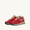 ZAPATILLAS REELWIND SUPER VINTAGE DE NYLON Y ANTE ROJOS ZAPATILLAS REELWIND SUPER VINTAGE DE NYLON Y ANTE ROJOS