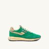 ZAPATILLAS REELWIND SUPER VINTAGE DE NYLON Y ANTE VERDES ZAPATILLAS REELWIND SUPER VINTAGE DE NYLON Y ANTE VERDES