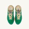 ZAPATILLAS REELWIND SUPER VINTAGE DE NYLON Y ANTE VERDES ZAPATILLAS REELWIND SUPER VINTAGE DE NYLON Y ANTE VERDES