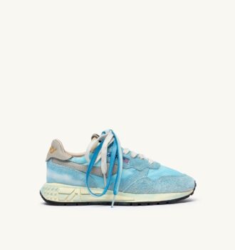 ZAPATILLAS REELWIND SUPER VINTAGE EN NYLON Y ANTE COLOR AZUL