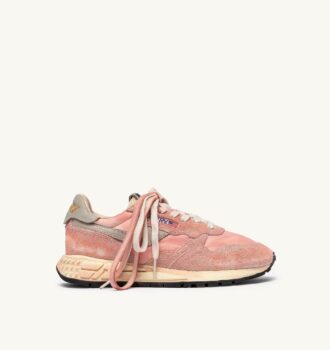 ZAPATILLAS REELWIND SUPER VINTAGE EN NYLON Y ANTE COLOR ROSA