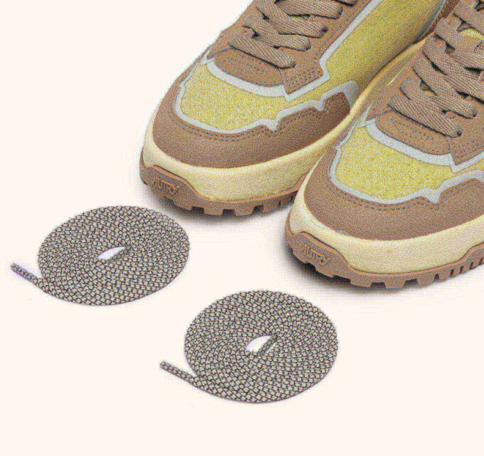 ZAPATILLAS WILDPACE LOW DE NYLON RIPSTOP Y CUERO COLOR HIERBA DE LIMÓN E INCIENSO ZAPATILLAS WILDPACE LOW DE NYLON RIPSTOP Y CUERO COLOR HIERBA DE LIMÓN E INCIENSO